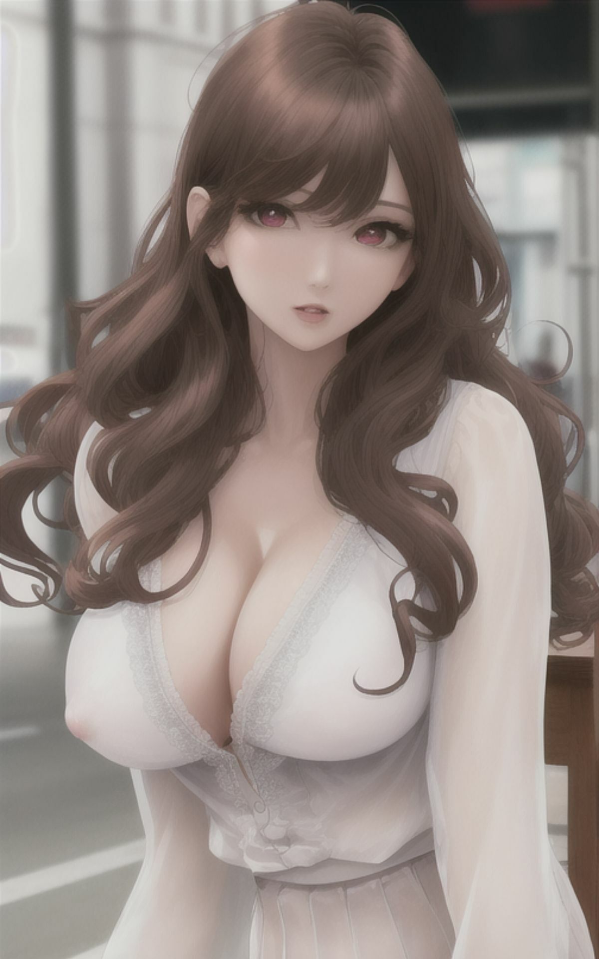 AI美女イラストvol.13街で見かけたえちえち女子 サンプル1ページ目