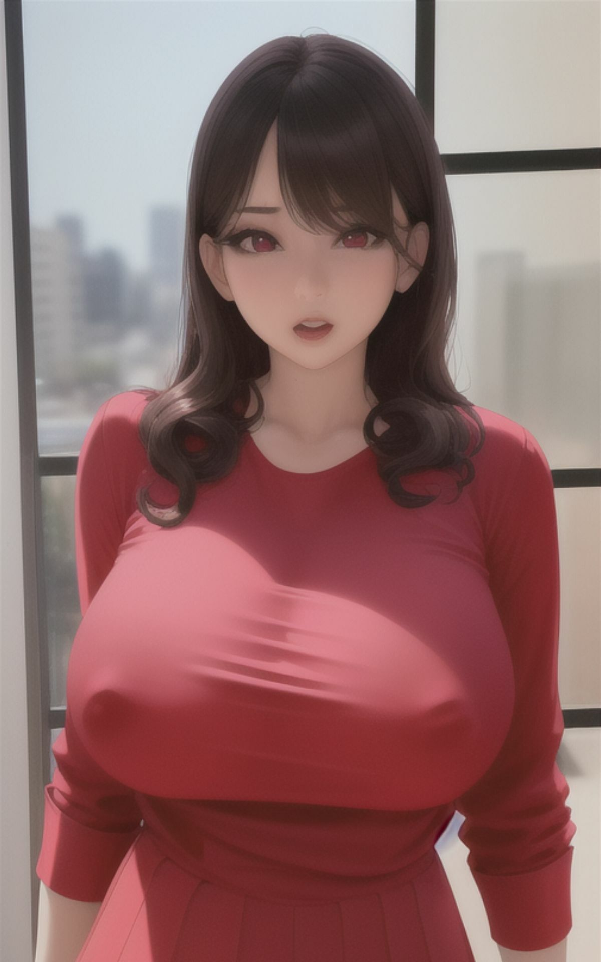 AI美女イラストvol.13街で見かけたえちえち女子 サンプル3ページ目