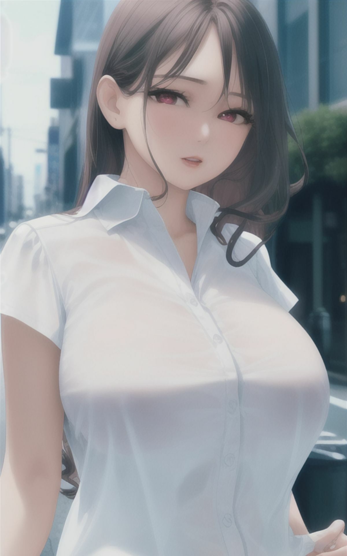 AI美女イラストvol.13街で見かけたえちえち女子 サンプル4ページ目
