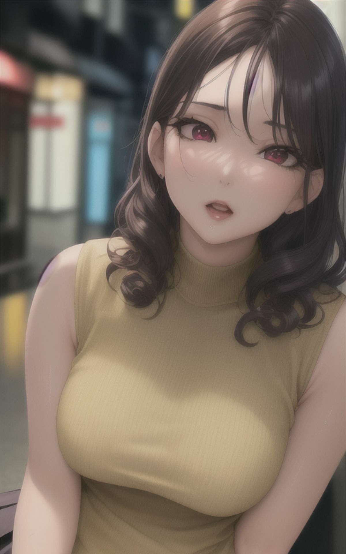 AI美女イラストvol.13街で見かけたえちえち女子 サンプル5ページ目