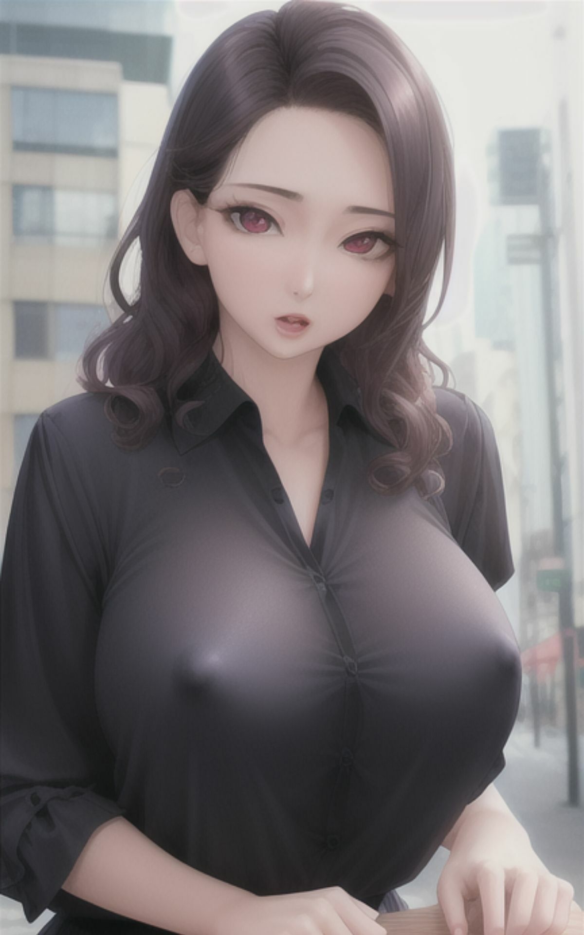 AI美女イラストvol.13街で見かけたえちえち女子 サンプル8ページ目