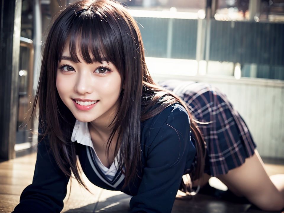 学生服の彼女 サンプル2ページ目
