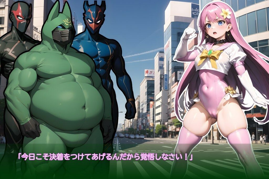 変身ヒロイン敗北CG集 セーラーエンジェル編 サンプル2ページ目