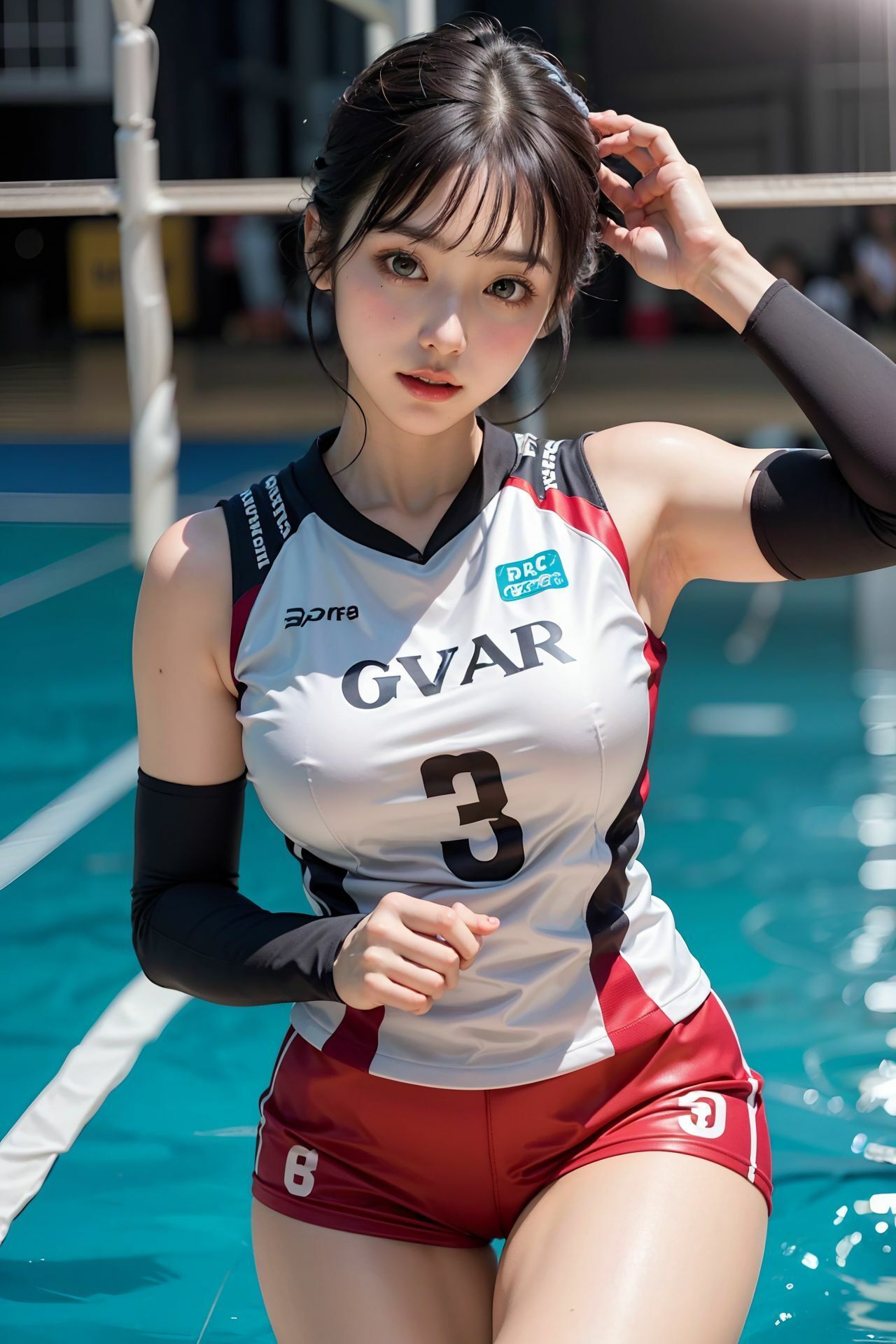 女子バレー部生写真 サンプル2ページ目