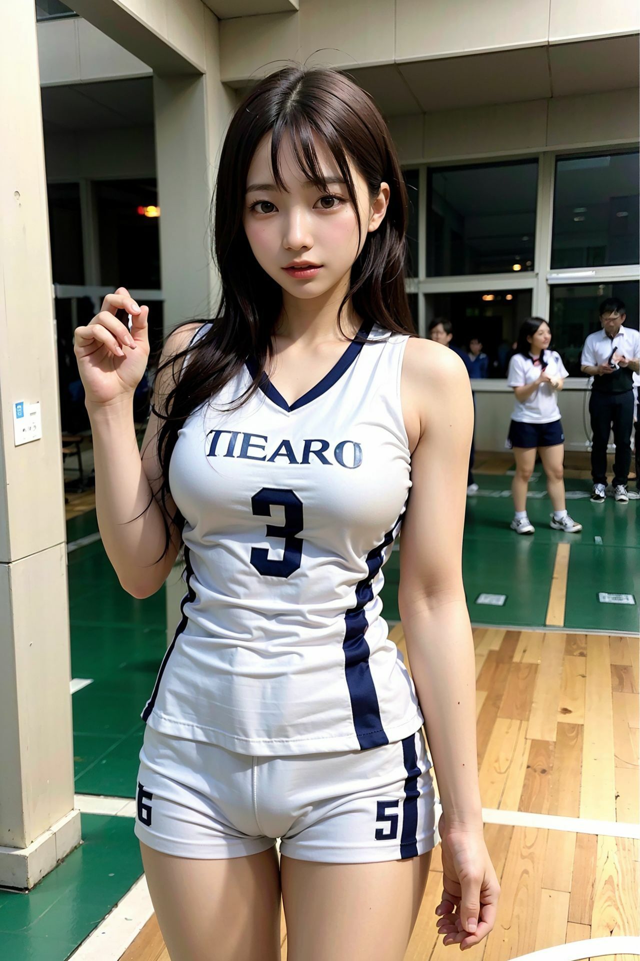 女子バレー部生写真 サンプル5ページ目