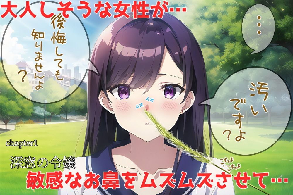 【くしゃみ・くすぐり】ハクションドカン！ サンプル1ページ目