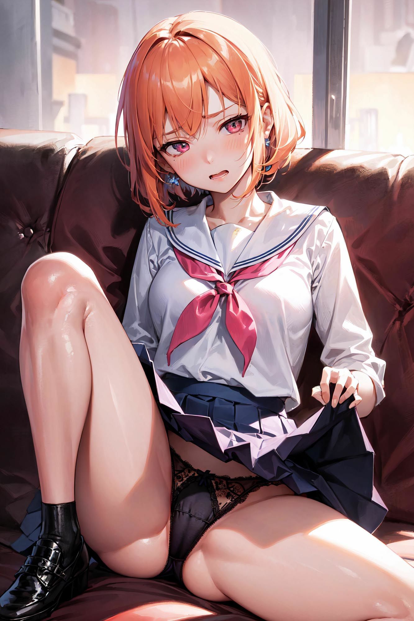 JKにパンツをみせてもらうように土下座して頼んでみた2 サンプル9ページ目
