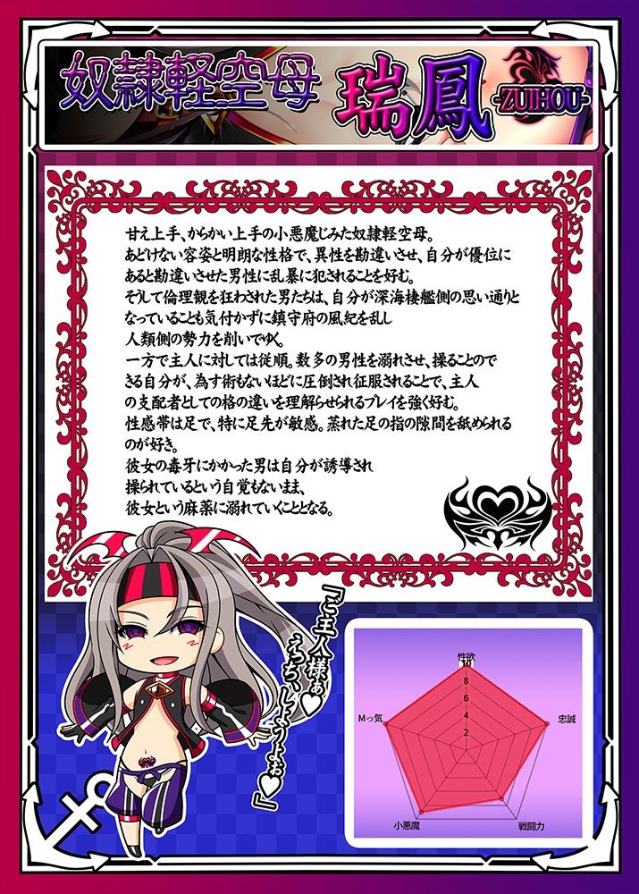 悪堕艦〇名鑑弐 3/3 サンプル4ページ目