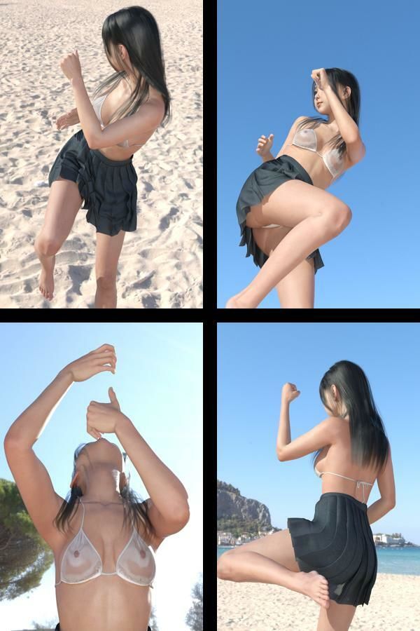【＋All】『理想の彼女を3DCGで作ります』から生まれたバーチャルアイドル「櫛田沙綾（くしださあや）」のJK風写真集:JK_09 サンプル1ページ目