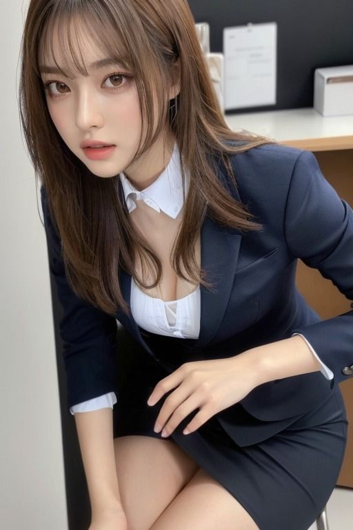 同僚の「太もも」が気になる AIグラビア写真集 サンプル5ページ目