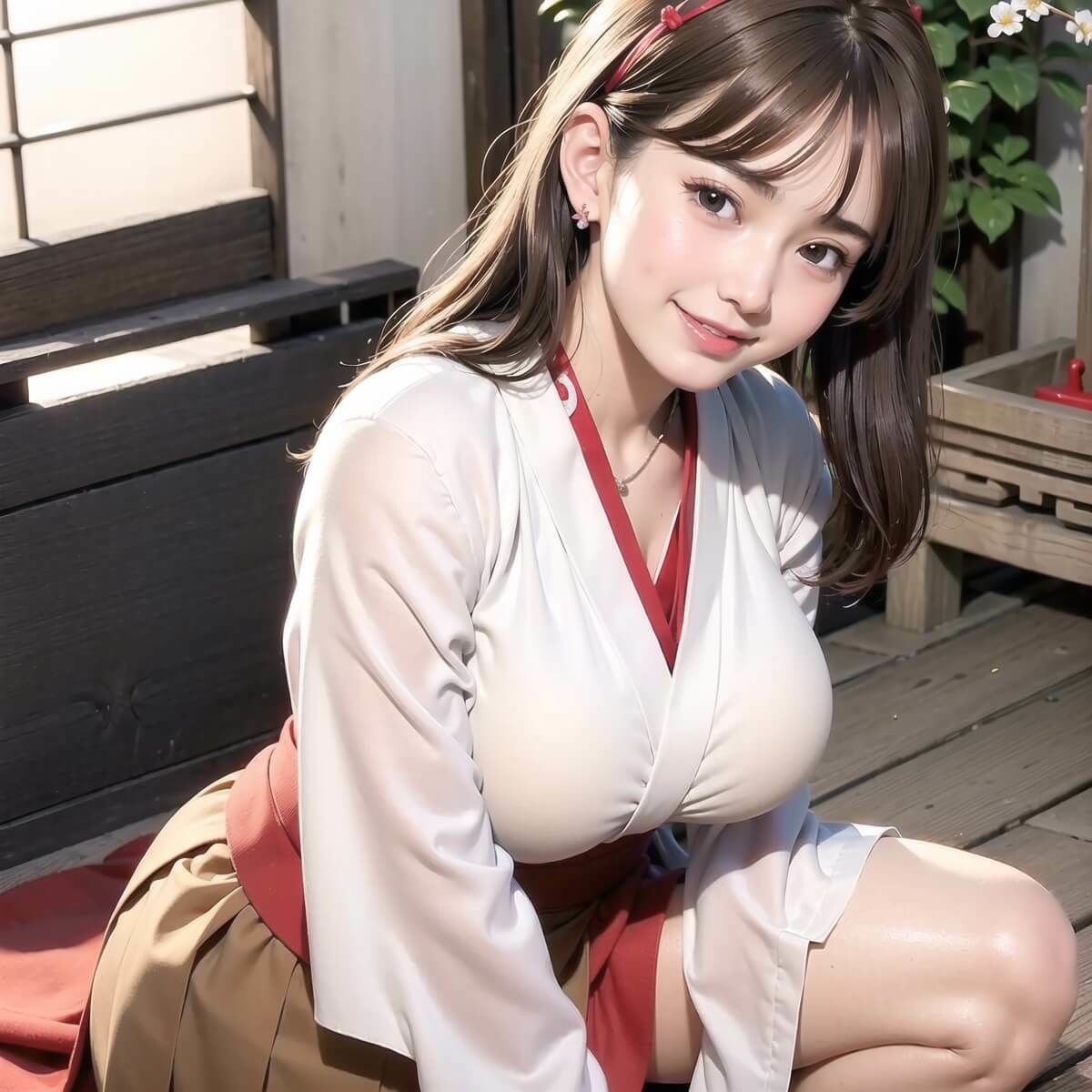 神聖巫女様と中出しエッチ！【豪華215枚収録！！】 サンプル5ページ目
