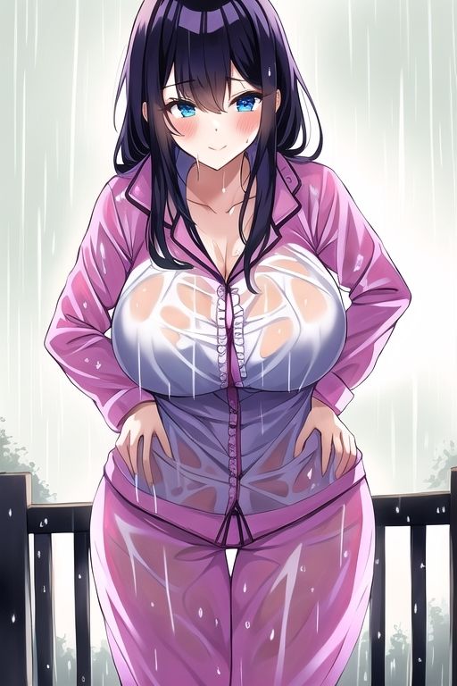 濡れフェチ びしょ濡れになった彼女たち サンプル6ページ目