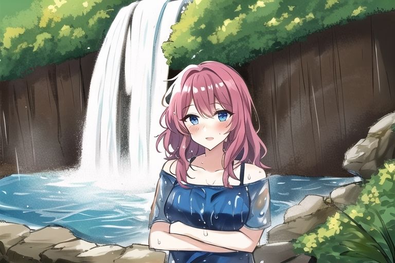 濡れフェチ びしょ濡れになった彼女たち サンプル8ページ目