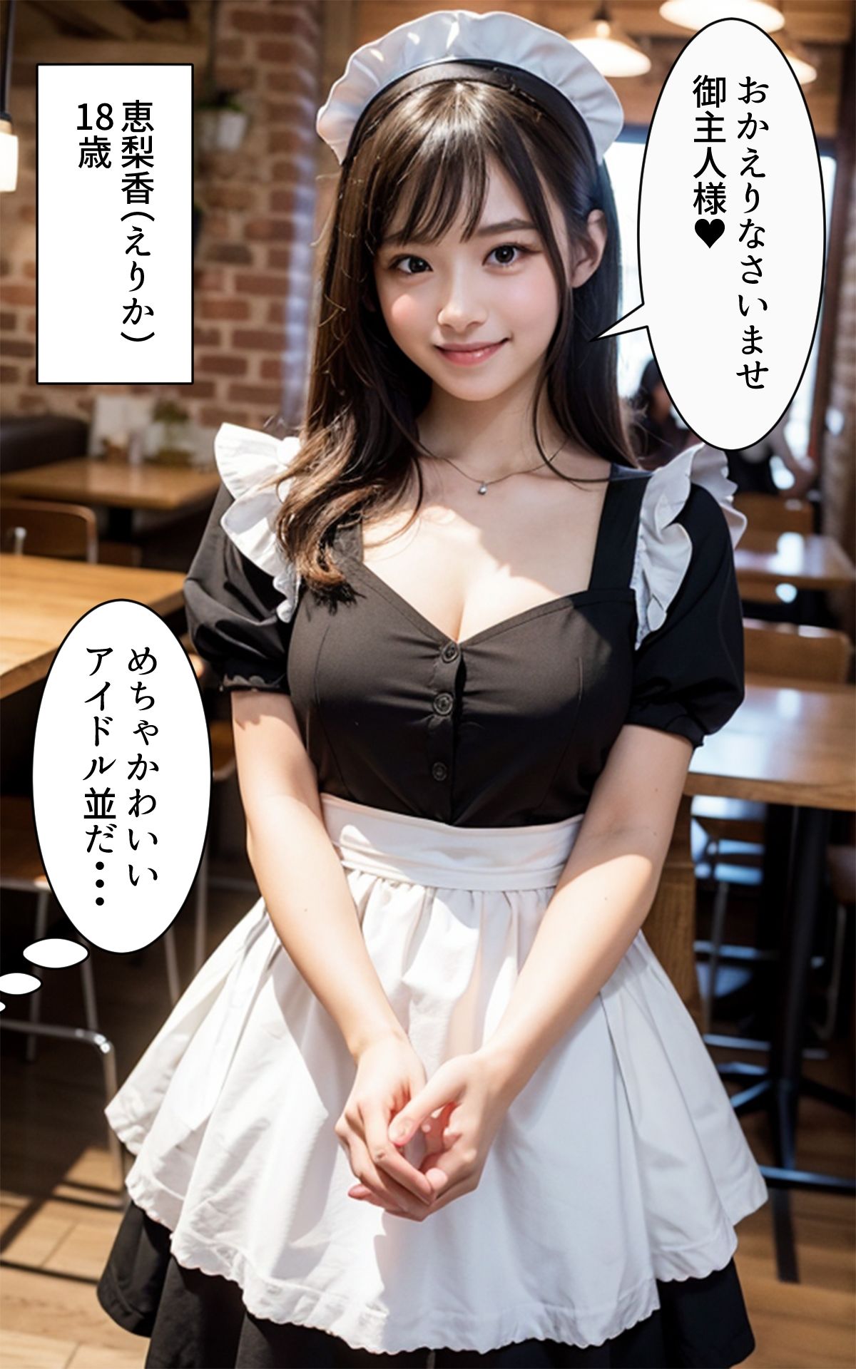 女体パフェ始めました サンプル2ページ目