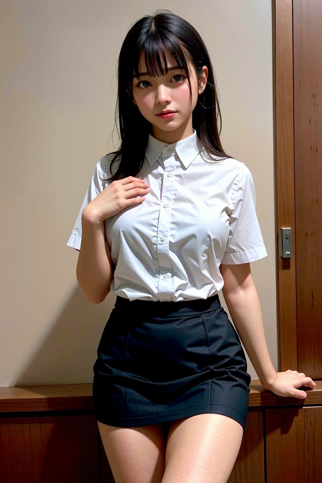 新入社員生写真集 サンプル9ページ目