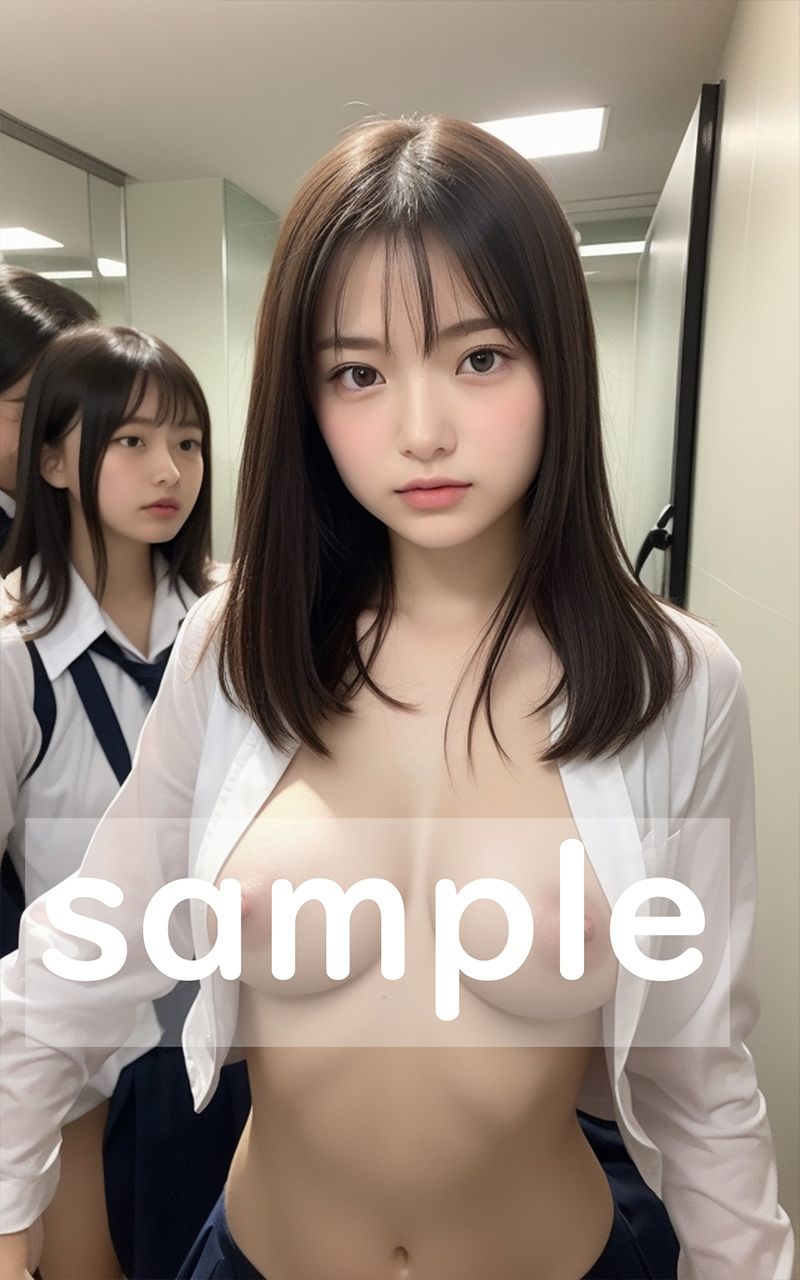 AI生成素人の乳首集3巻 サンプル6ページ目