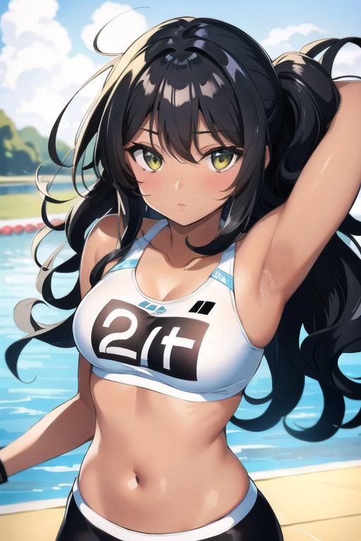 虹かけ誌 全国制服美少女グランプリ ウエストエリアファイナル イラスト集 サンプル2ページ目