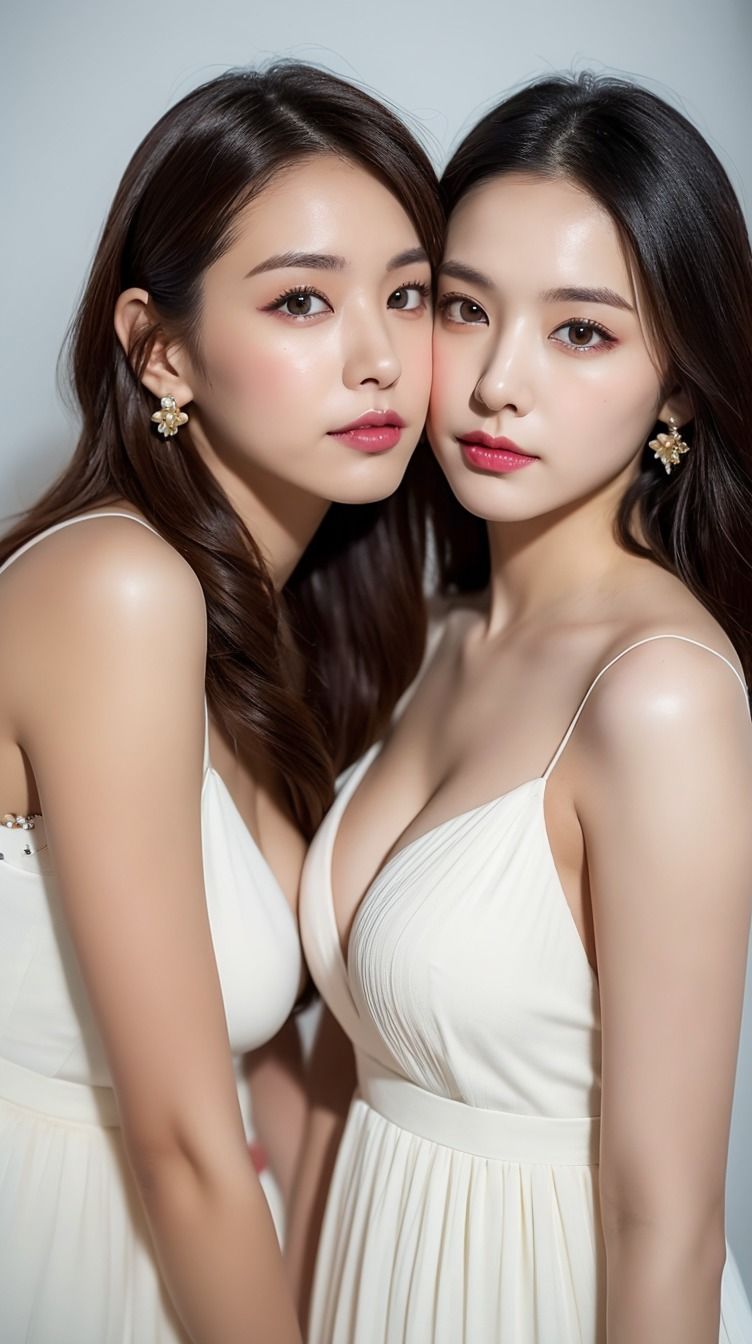 ［AI双子］激撮！双子モデルが撮影中に・ ・ ・ サンプル3ページ目