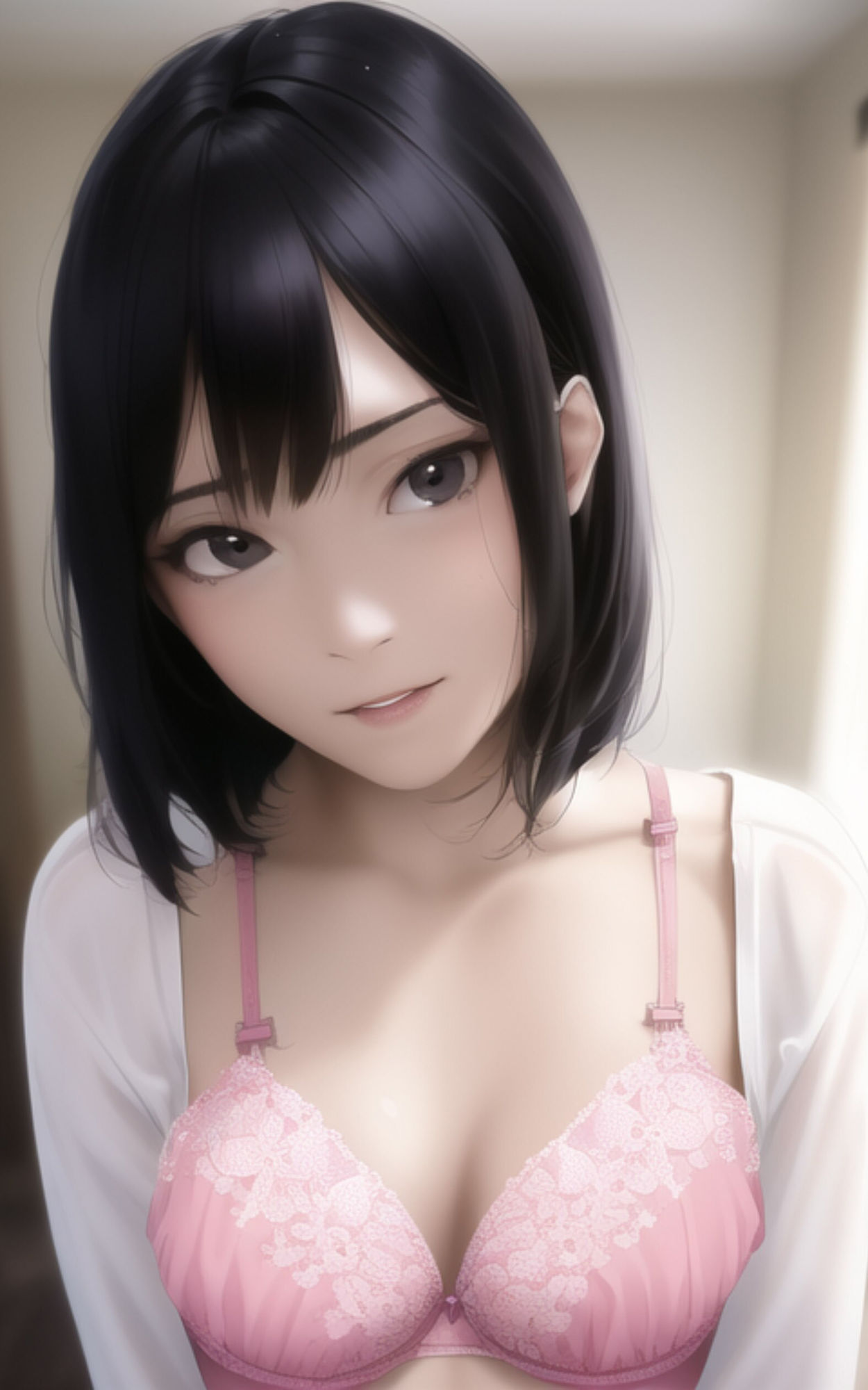 美人な女子大生がちょっと嫌がりながら裸を見せてくれた サンプル2ページ目