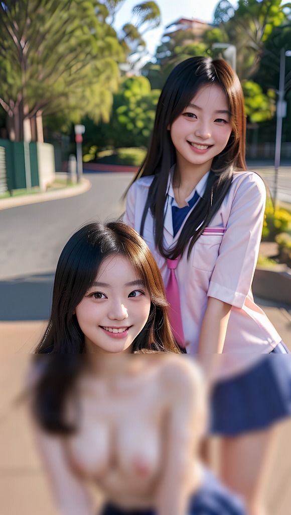 女子校生着せ替え＆ぶっかけ 友達と写真を撮ってただけなのに、一人だけ・・・ サンプル3ページ目