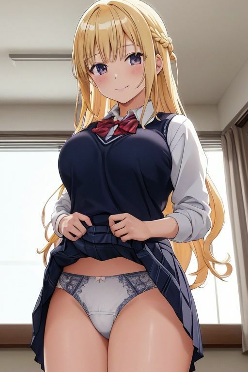 金髪女子の下着2 サンプル1ページ目
