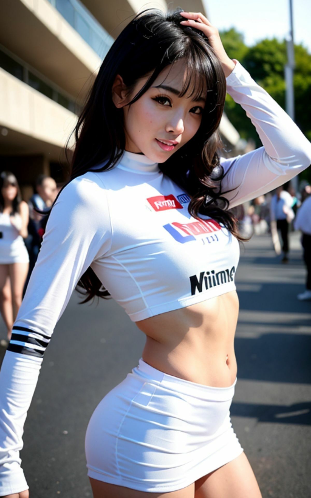 AI美女写真集vol.14欲情レースクイーン サンプル8ページ目