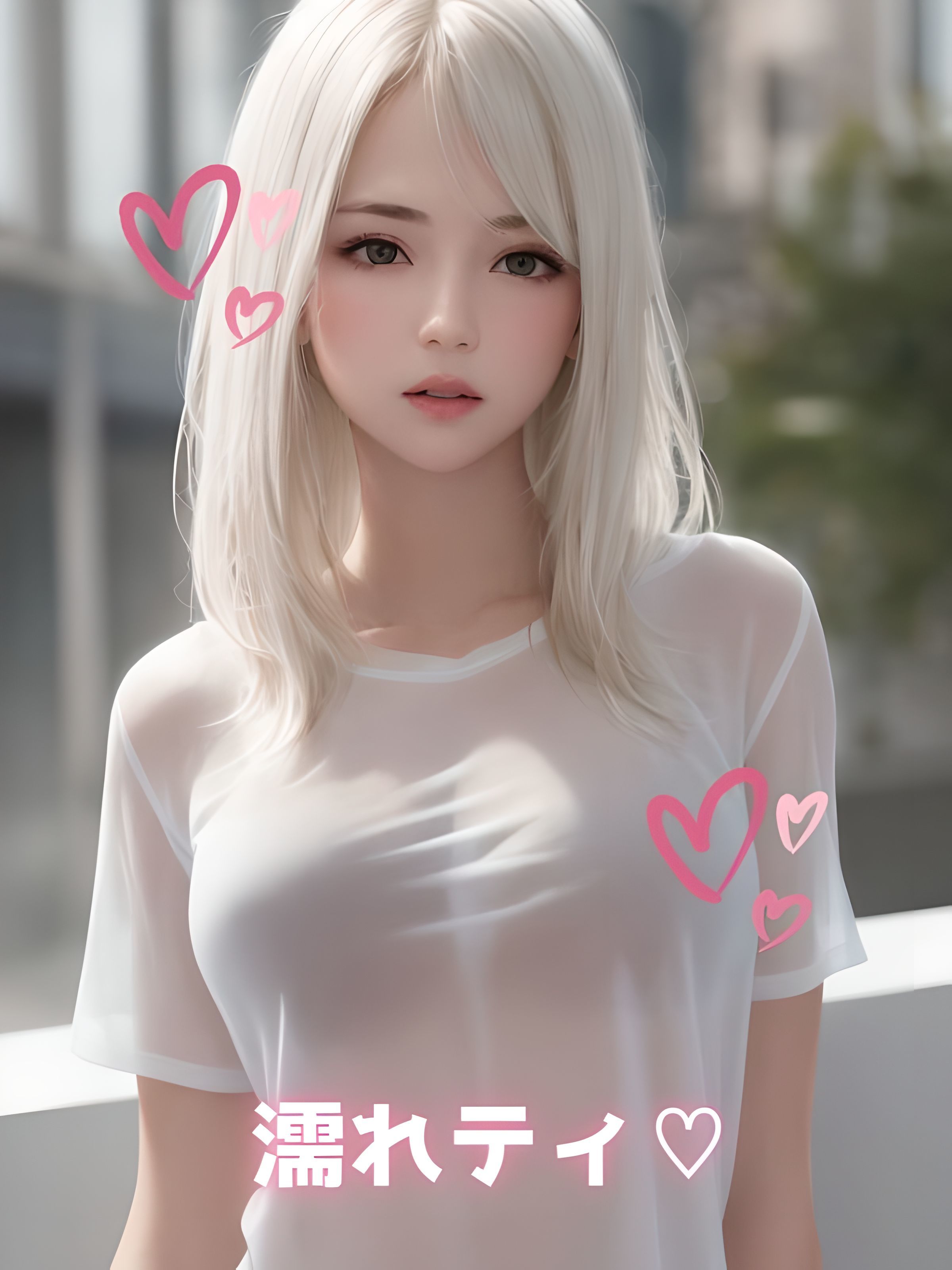 ブロンドのお姉さんと（高画質アップスケール版） サンプル9ページ目