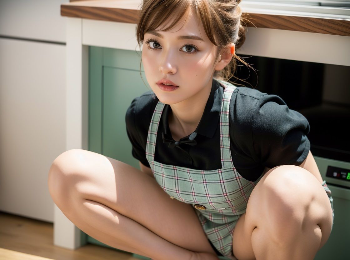 裸エプロンをしながら料理・掃除をしてくれる出張家事代行サービス！巨乳の可愛い凄テク家政婦さん サンプル6ページ目