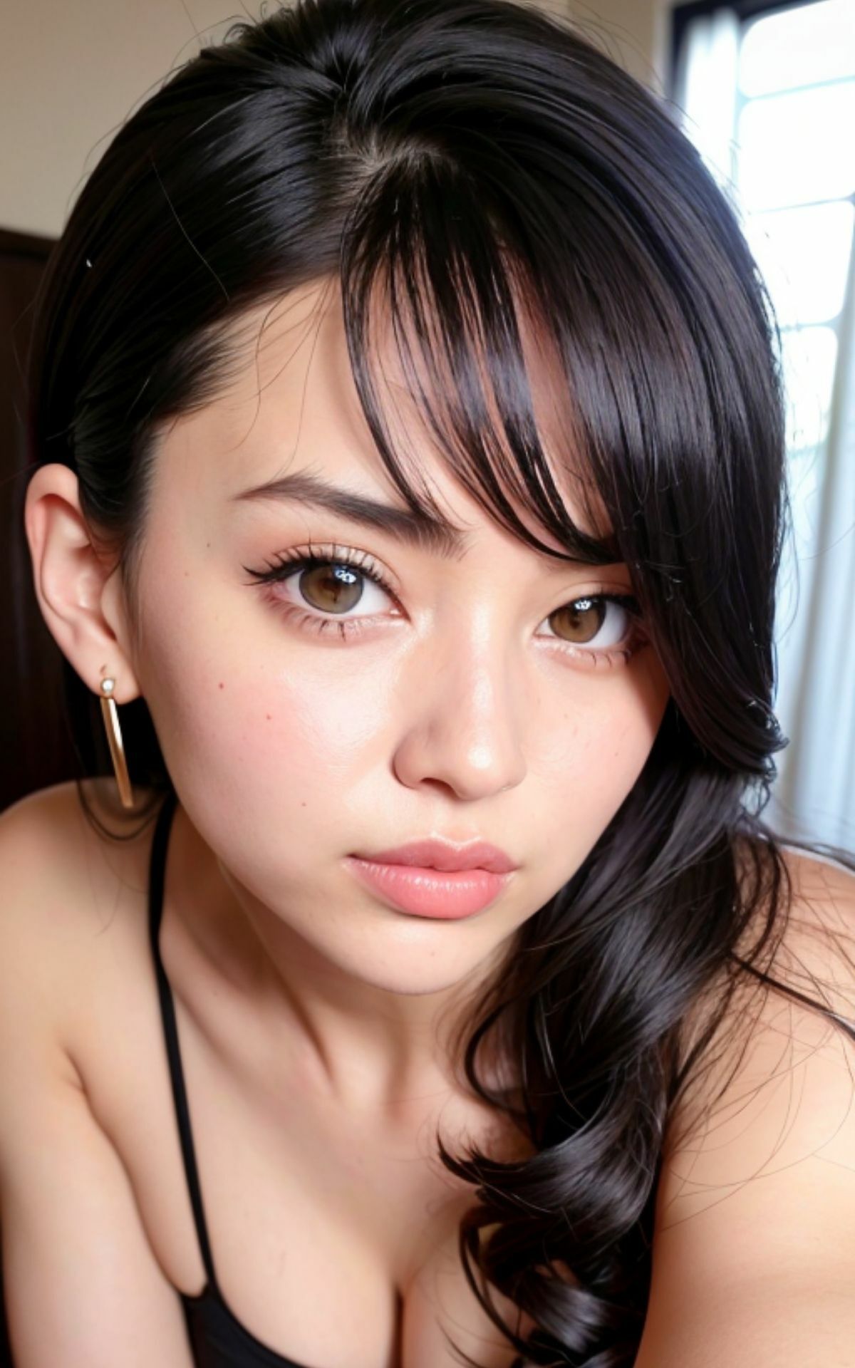 AI美女写真集vol.15黒薔薇の蕾 サンプル3ページ目