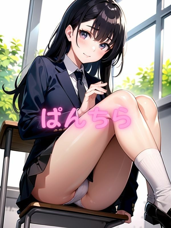 日常えっち おぱんつを見せてくれる女の子 サンプル3ページ目