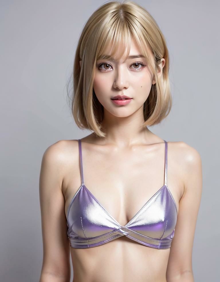 AI美女写真集Vol.2:高画質スレンダー裸美女 サンプル1ページ目