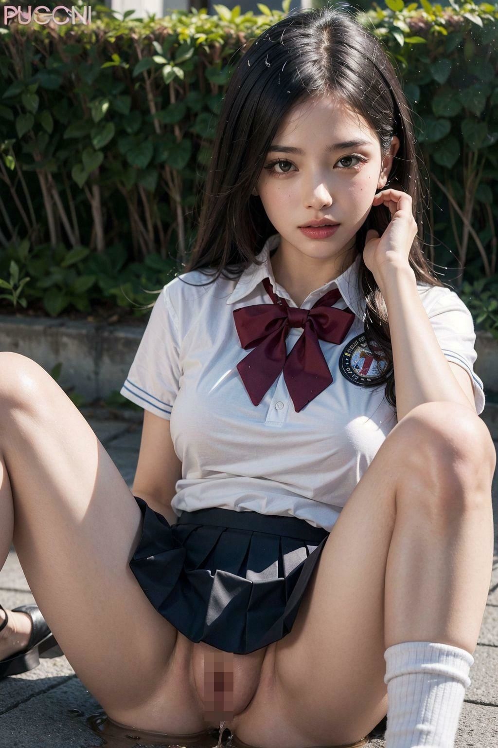 放尿娘 サンプル4ページ目