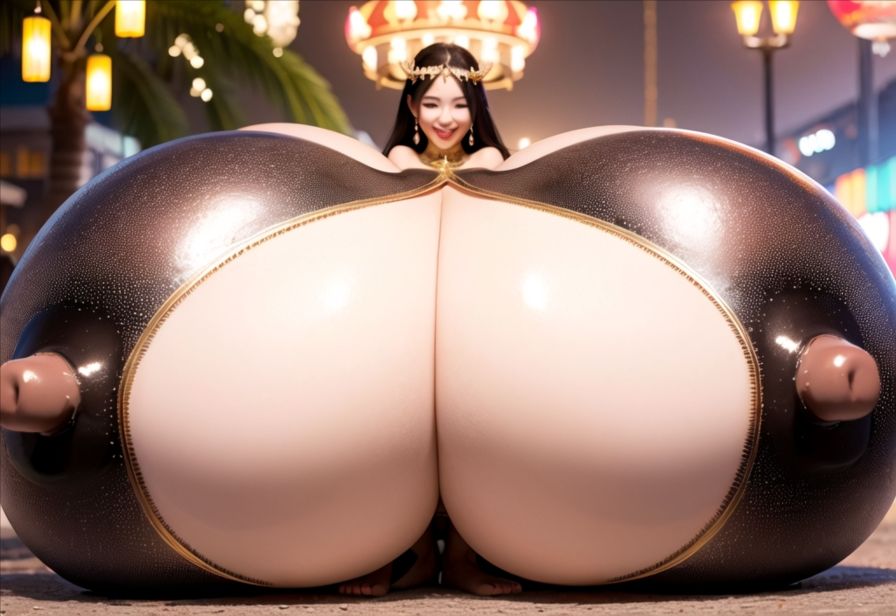 実写風超乳サマーバケーション サンプル1ページ目