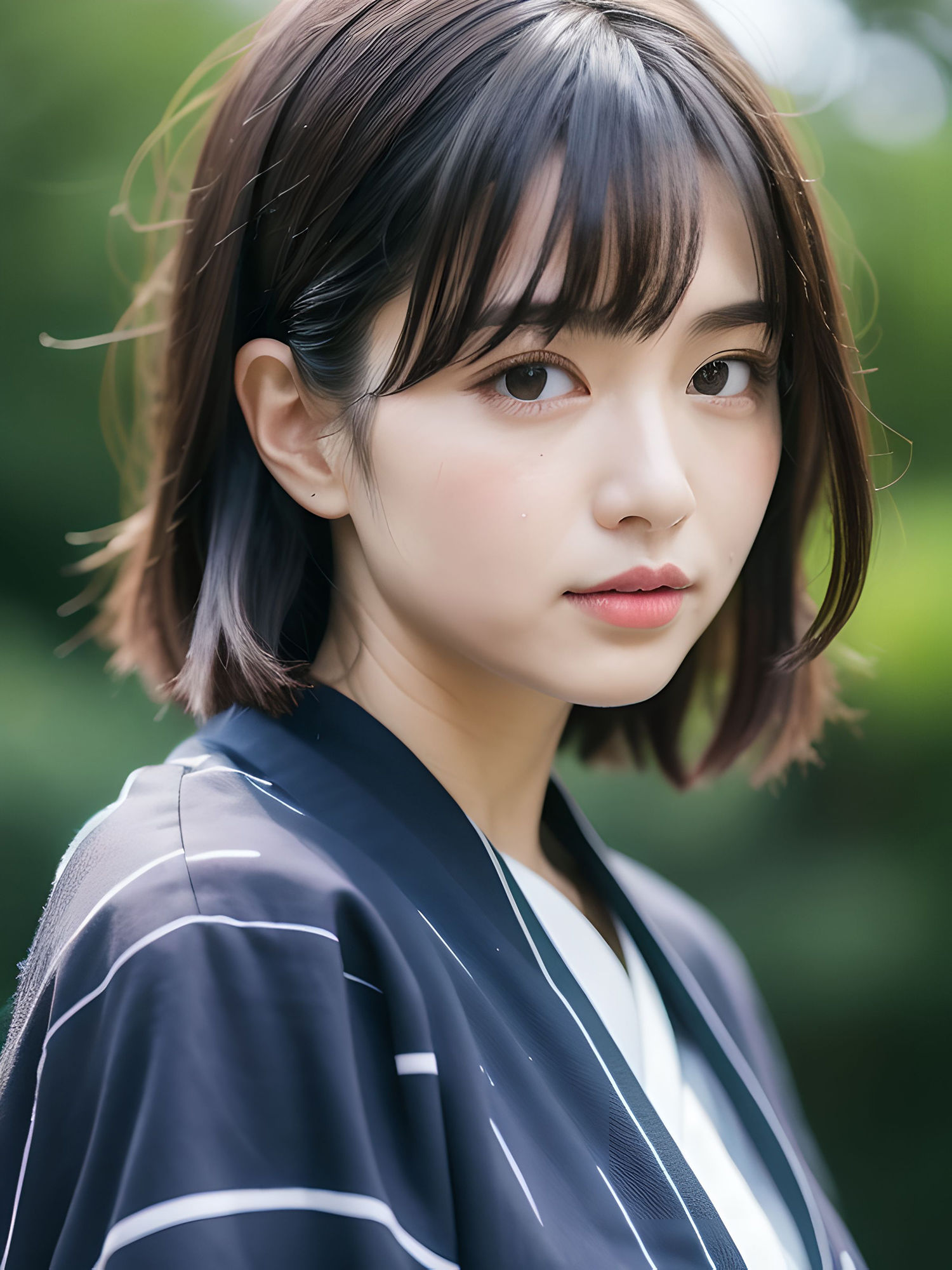 あなたの疲れ目に！ Vol.3 浴衣女子（高画質アップスケール版） サンプル9ページ目