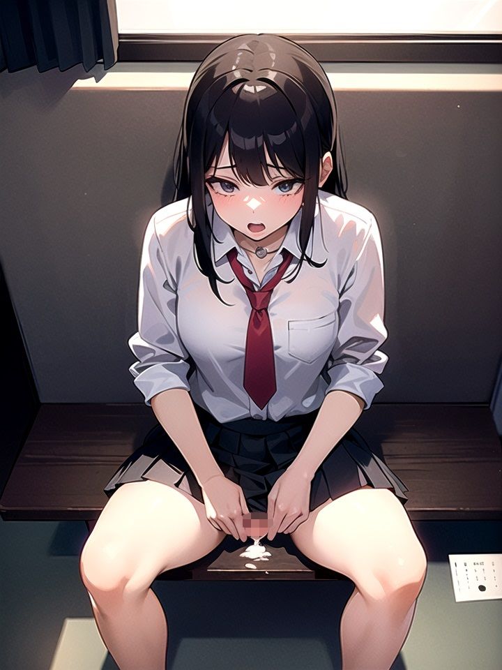 女子校生の不本意な事後 サンプル2ページ目