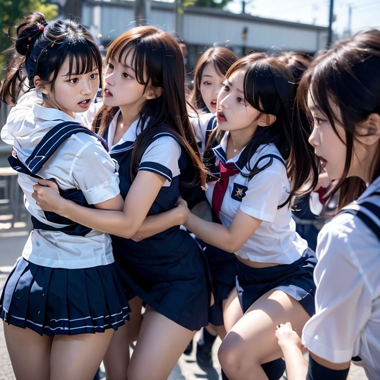 キャットファイト 女の喧嘩3 サンプル6ページ目