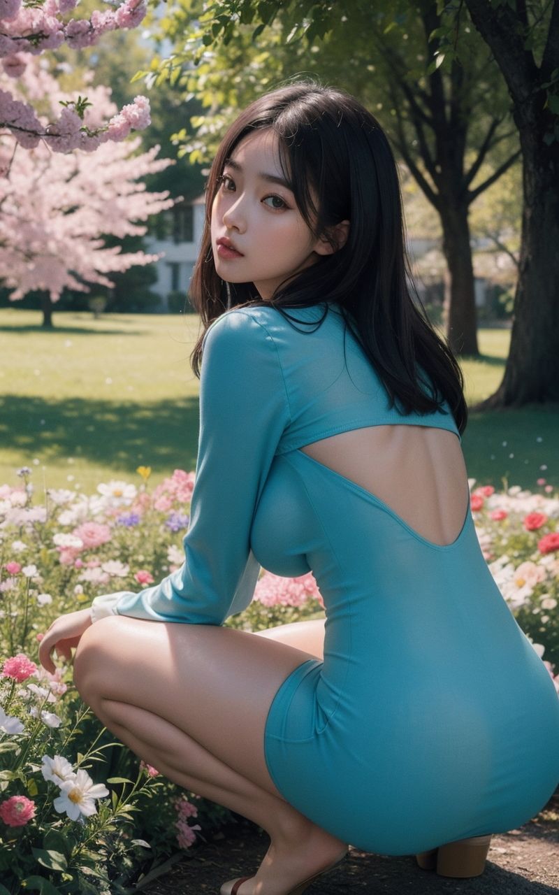 カワイイおねいさん-お花畑で視てみよう- サンプル5ページ目