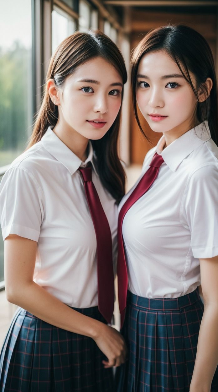［AI双子］美人女子校生いいなり調教！！ サンプル1ページ目