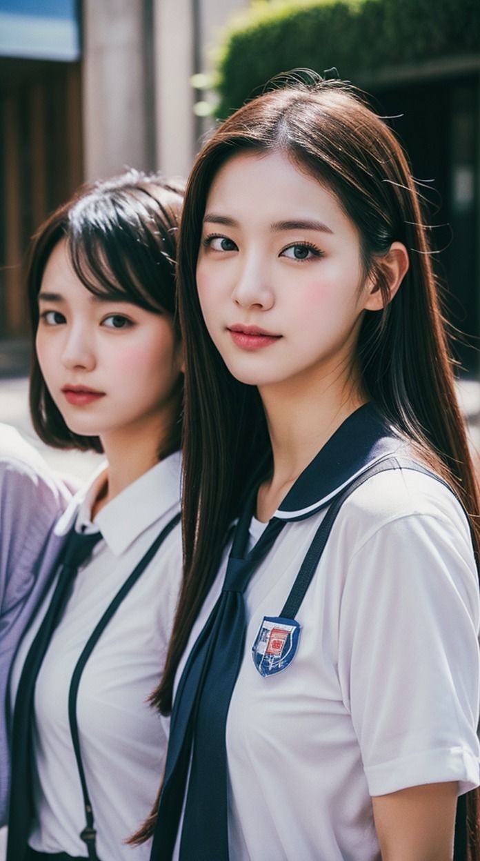 ［AI双子］美人女子校生いいなり調教！！ サンプル2ページ目