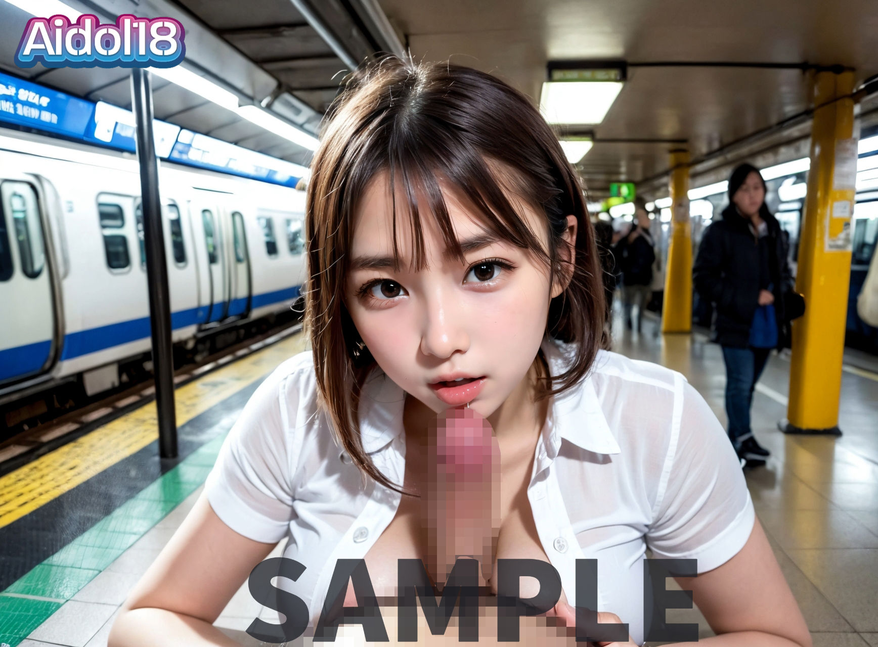 女子校生のわいせつ通学 サンプル6ページ目