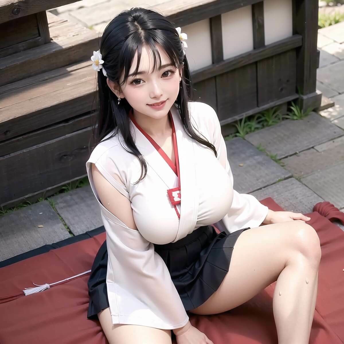 エロい和装美女2【巫女＆浴衣美女大集合！】 サンプル3ページ目