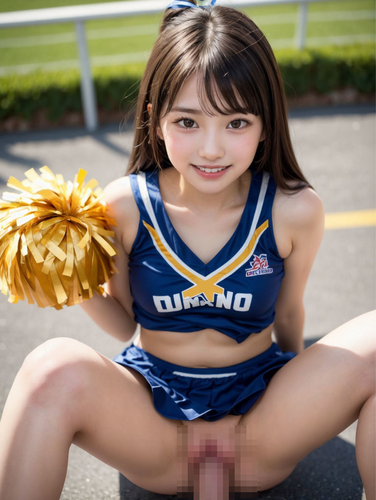 お射精がんばれっ♪ エッチなチアガール！ -おっぱい丸出し応援！フェラ！セックス！- サンプル6ページ目