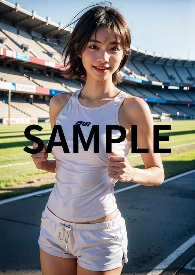 セクシー美女アスリート サンプル1ページ目