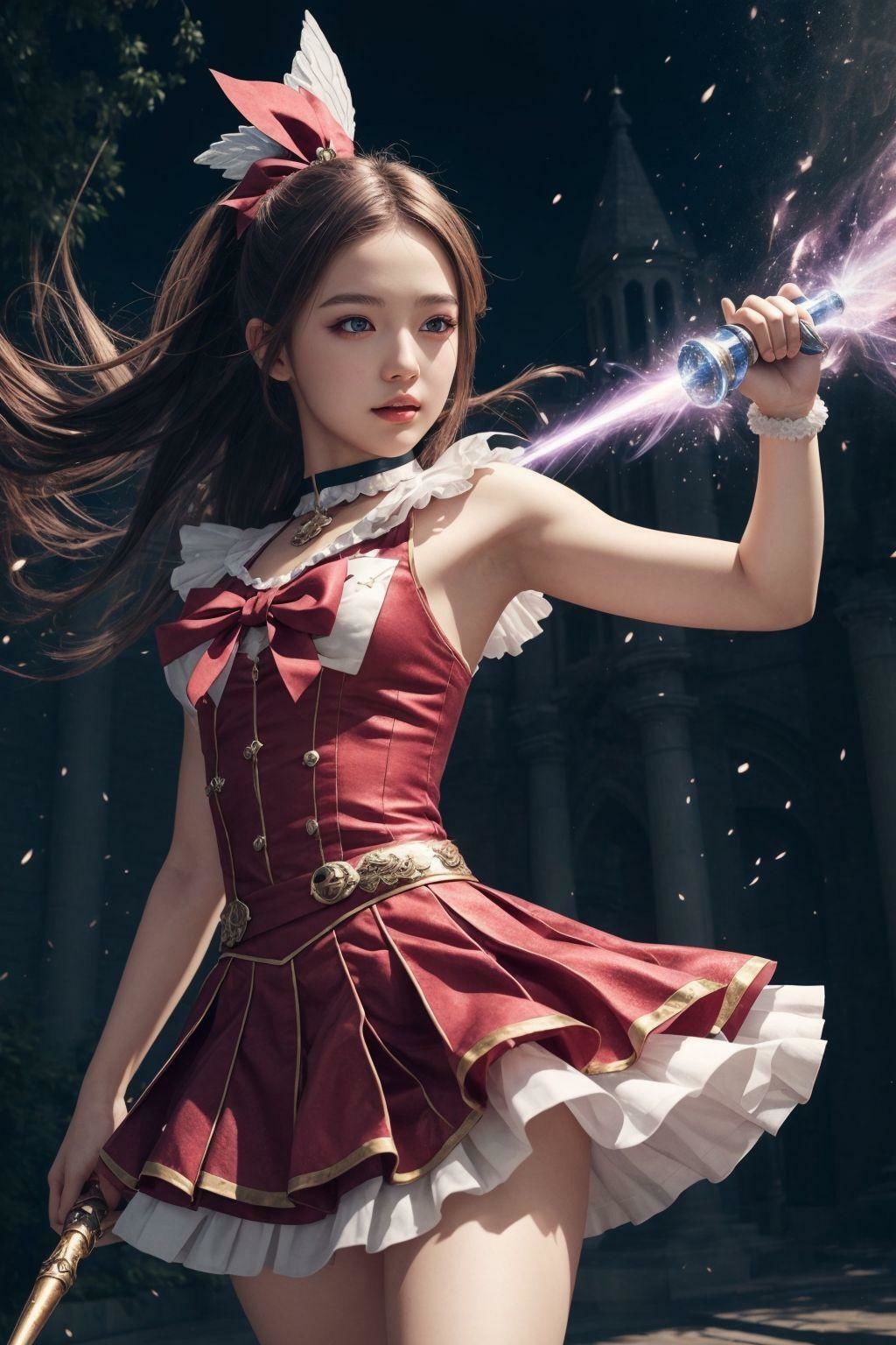 魔法少女になりたくて サンプル1ページ目