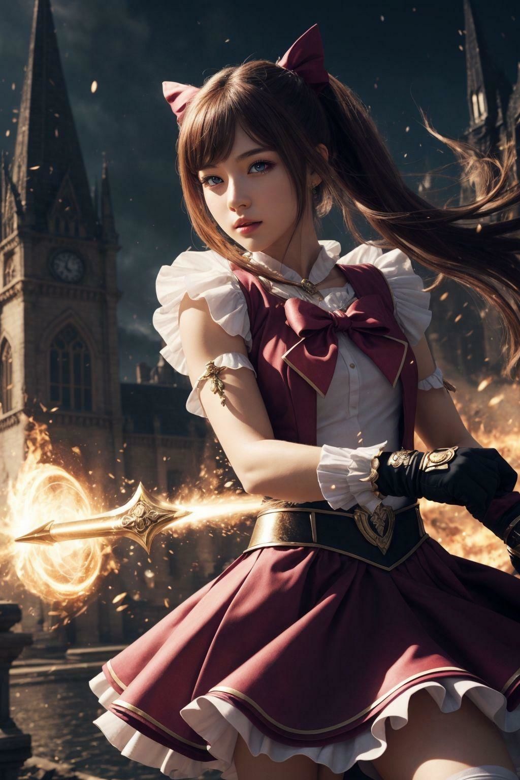 魔法少女になりたくて サンプル2ページ目