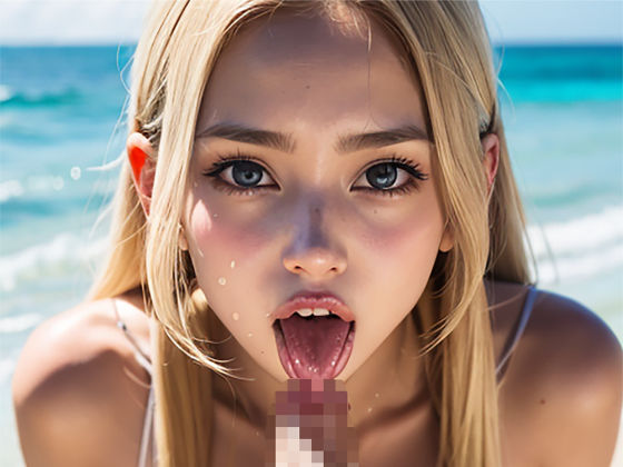 【ビーチビッチ】巨乳ギャルズにチンポふぇらを懇願した結果 サンプル6ページ目