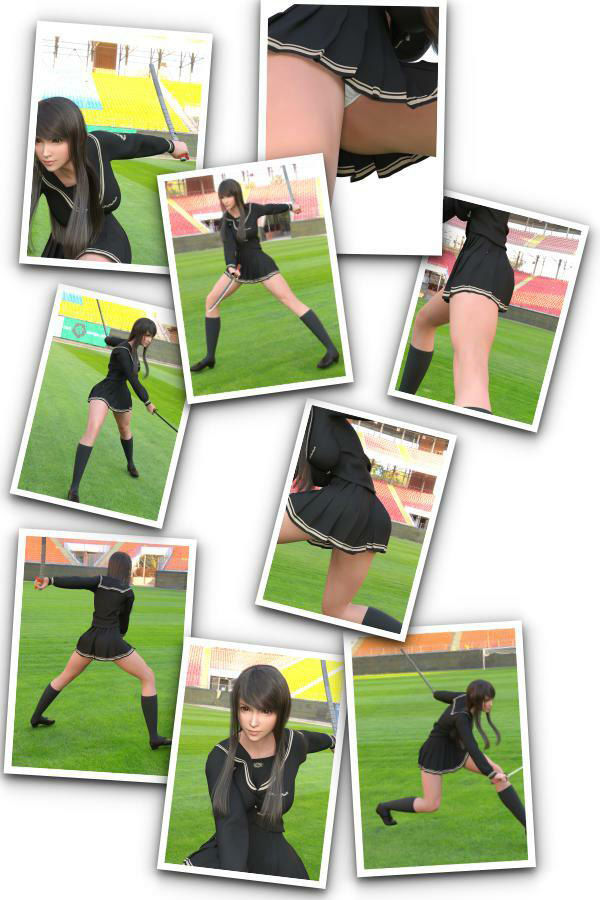 万能格闘美女『霧島愛唯（きりしまめい）』写真集_02 サンプル2ページ目