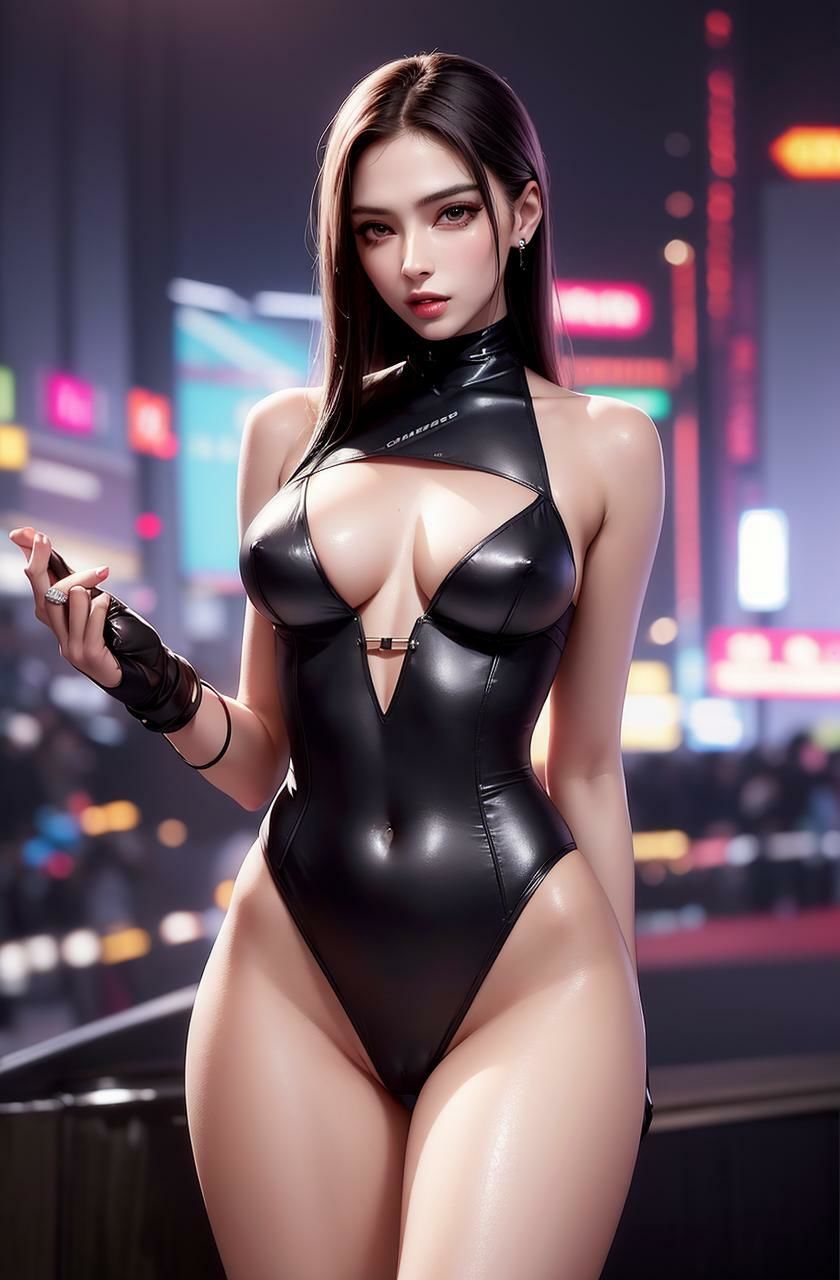 AI美女写真集Vol.37:美しき女豹たち サンプル3ページ目