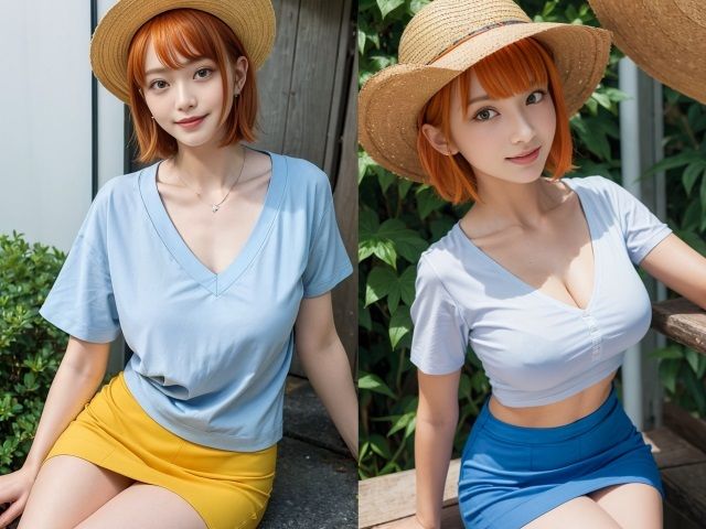 某海賊団航海士【コスプレ】（267枚） サンプル2ページ目