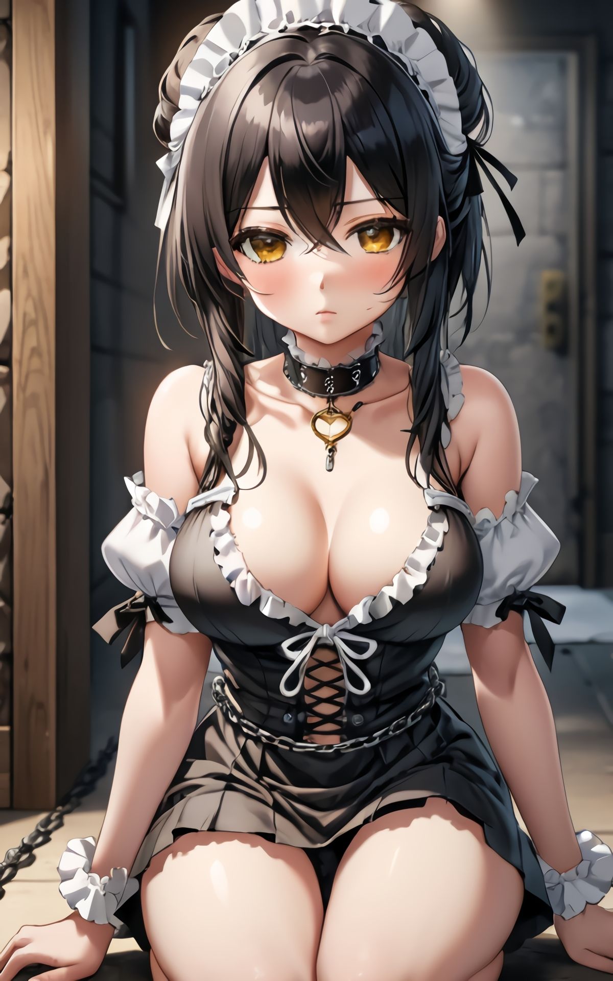 捕まった女の子たち サンプル1ページ目